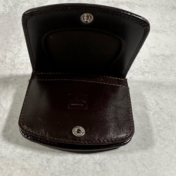 Vintage Fendi Zucca FF Coin Purse Mini Wallet - Picture 5 of 6